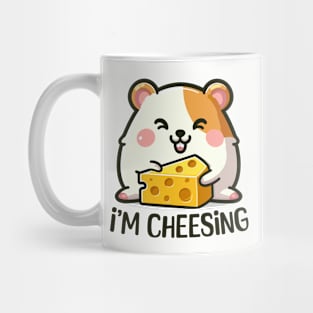 I'm Cheesing: Joyful Hamster Mug